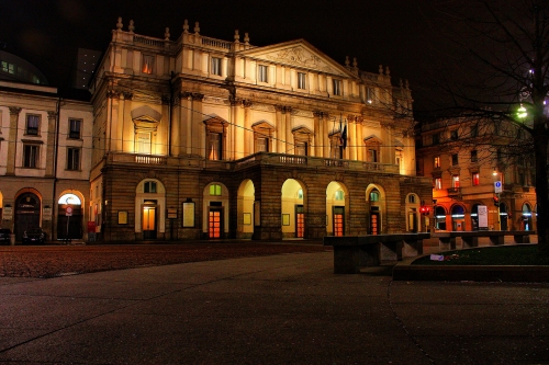 Il teatro alla Scala di Milano
